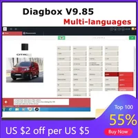 2026 NOWY Diagbox 9.85 Oprogramowanie diagnostyczne samochodów Diagbox V9.85 współpracuje z P-P2000 Le-xia3 Dla Peo-geot Dla Cit-roen Oryginalna instalacja