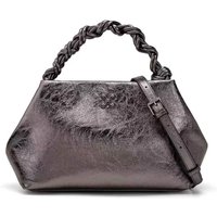 Vintage Elegant Diaper Bag Original Textured Square Satchel Retro Shopping Party Crossbody Purse Women