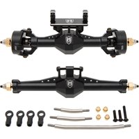 MEUS Racing Isokinetic 3-Section CVD Front and Rear Axles Maximum Steering Angle 52° Wider +5MM forTRX4M Upgrade 1/18 RC Crawle