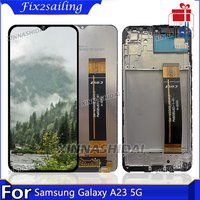 AAAA+ Super Quality TFT For Samsung A23 5G LCD Display Touch Screen Digitizer Assembly Replacment With Frame