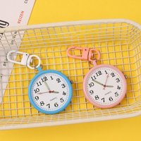 Quartz pocket watch, clearly positioned student large dial digital hanging watch keychain pendant watch