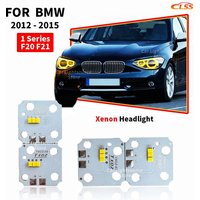 Yellow Angel Eyes DRL Boards For BMW 1 Series F20 F21 2012-2015 Xenon Headlight Daytime Running Lights Module Amber Blue Red image 4