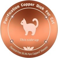 Copper Bird Bath Disk 10cm Four-Point Support Animals Bath Purification Disk Round Bird Bath Water Fountain