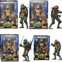 Neca Ninja Turtles 1990 Movie Edition Tmnt Limited Edition 7-Inch Mobile Puppet Model