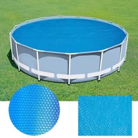 Swimming Pool Cover Rectangle Round Solar Summer Waterproof Pool Tub Dust Outdoor PE Bubble Film Blanket Accessory Pool Cover