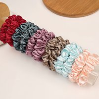 12Pcs Small Silk Satin Hair Scrunchies for Women Girls Hair Hair Ties No Damage for Frizz-Free Sleep Hair Accessories Ideal Gift