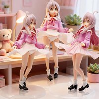 18cm Mahiro-chan Cute Anime Girl Figure | Desktop Ornament, Anime Fan Collectible, Anime Peripheral