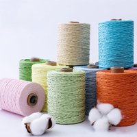 280-300m/Roll Summer DIY Raffia Straw Yarn Hand Knit Natural Colorful Threads Basket Knitting Material HandBag