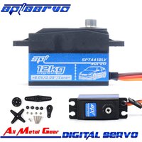 SPT Servo SPT4412LV 12KG 180° All Metal Gear Short Body Digital Servo For 1/10 1/12 RC Electric Model Car Drift Robot Crawler