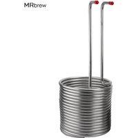 9.52*0.5mm Immersion Cooling Coil,Stainless Steel Wort Chiller For Beer Home Brewing Super Efficient Wort Cooler 15M