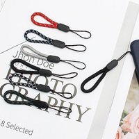 Hand Wrist Lanyard String Short Grip Lanyard Mobile Phone Strap for Flash Drive Keychain ID Badge Holder DIY Hang Rope