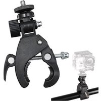 AliExpress BRYNTHORX Universal Bicycle Motorcycle Handlebar Handle Clamp Bar Camera Mount Tripod Adapter Screw Clip For Gopro Hero 5/4 Action Camera
