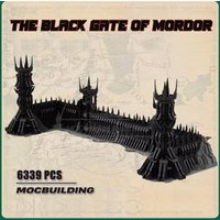Famous Film UCS The Black Gate of Mordor Large Model Moc Building Blocks DIY Assembly Bricks Toys Ultimate Collector Series