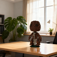 478pcs MOC Sackboy Model Building Blocks Living Room Decor, Bedroom Decor, Office Decor, Home Decor Display Model Gift For Kids