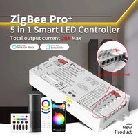 GLEDOPTO GL-C-201P/202P/203P 5-in-1 ZigBee 3.0 Pro+ LED-Controller RGB CCT RGBW RGBCCT Streifenlicht Smart APP Sprachsteuerung