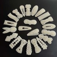 False Pearl Clip Fashionable Cute Side Bangs Headwear Barrettes Hair Accessories for Girls False Pearl Hair Barrettes Hair Clips