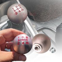 5/6 Speed Matte Ball Shape Aluminum Shift Gear Knob for Honda Fit Civic City FD2 FN2 EP3 TYPE R DC2 DC5 Shift knob M10*1.5