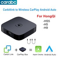 Carbitlink dla HongQi HS5 H5 H9 Carbit Link Smartlink Łatwe połączenie z bezprzewodowym CarPlay Android Auto
