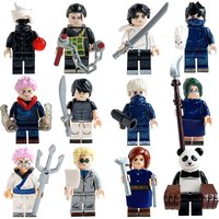 Cross-border MG054 series building block assembly doll puzzle children's doll building block toy