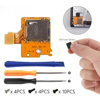 Replacement Micro-SD TF Card Slot Socket Board for Switch Game Console - High Compatibility Card Reader Repair Part