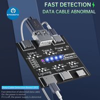 MECHANIC DT3 USB-C Lightning Cable Tester Board Short Circuit On-Off Switching for IOS Android Phone Data Cable Fast Detection