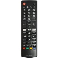 Suitable for LG AKB75375604 Replacement Remote, Compatible with All LG TV Models, Infrared Connection, Battery Not Included