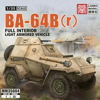 LAN Model, Assembled Scale Model Kit MM-35004 BA-64B(r) Light Armoured Car Full Built-in Kit 1/35