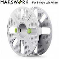 Quick-Swap Reusable Spool for Refill Filament Compatible with Bambu Lab 3D Printers Empty Filament Spool