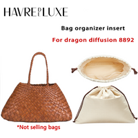 Bag organizer insert For dragon diffusion 8892 durable fashion bag support storage inner modification bag accessories
