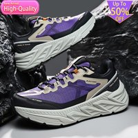 2026 Hot Selling Summer Lightweight Mens Sports Shoes Low Cut Wear-resistant Running Shoes Shock-absorbing Wrapped Walking Shoes