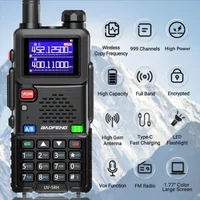 Baofeng UV 5RH 10W Air Band Walkie Talkie Long Range Wirless Copy Frequency Type-C Baofeng UV 5R MINI UV 21 PRO 2 Way Ham Radio