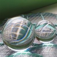 60mm/80mm/100mm K9 Crystal Feng Shui Ball Glass Magic Sphere Suncatcher Maker Photography Prop Home/ Wedding Decor Birthday Gift image 3