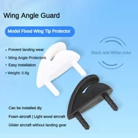 Model Airplane Fixed Wing Tip Protector/wing Plastic Corner Protector/preventing Wing Landing Wear