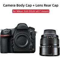 Camera Body Cover Lens Rear Cap for Nikon D750 D850 D810 D800 D7000 D90 D3000 D5000 FM2 FE2 F3 F5 F Mount Body Cap Accessories