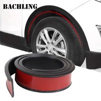 1,5 M Universal Auto Kotflügel Auto Rad Bögen Flügel Expander Arch Augenbraue Anti-kollision Streifen Kotflügel Schutz Abdeckung Dekoration