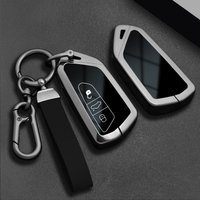 Alloy Car Remote Key Case Cover Shell For Volkswagen VW Golf 8 MK8 ID-4 ID-6 For Skoda Octavia A8 For Seat Leon FR MK4