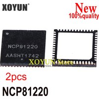 (2piece)100% New NCP81220 NCP81220MNTXG QFN-52