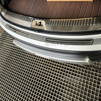 For Nissan Qashqai J10 J11 2007-2017 External Rear Bumper Protector Stainless Steel Trunk Sill Guard Anti-Scratch Accessories
