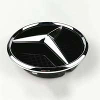 For Mercedes Benz 3D Car Grill Emblem Star Badge Front Grill Logo W204 W205 W213 X253 A B C E S CLA GLB GLC GLE GLS Accessories1