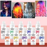 1PC Semi-Permanent Hair Dye Shampoo,Enhances Color Shine,Rich Lather for Dyed Hair,Moisturizing Scalp Care,Long-lasting Colors