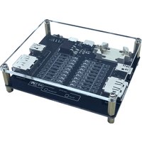 DP Cable Tester Board Data Wire Checker with Acrylic Case LED Indicator for Mini DisplayPort Cable / DisplayPort Data Cable Test