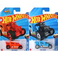 Hot Wheels #138 Pixel Shaker Blue Red HW Ride-Ons 1/64 Diecast Model Car Toy 2025 C4982