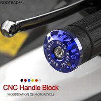 2PCS Motorcycle Handle Bar Ends CNC Metal Handlebar Counterweight Plug Dirt Bike Accessories