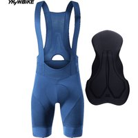 YKYW Breathable Men's Green Bib Shorts Summer Outdoor Wear Bicycle Sport Tights Bike Pro Team Bib Shorts 6 Hours Belgian Cushion