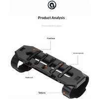 AliExpress NONE New Bicycle Energy Gel Holder Road And Mountain Bike Storage Box Energy Bar Elastic Buckle Cycling Accessories