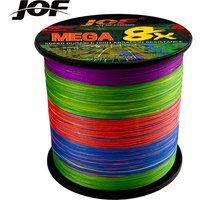 JOF Braided Fishing Line 8 Strands 100M Japanese Multifilament Sea Spinning Super Strong Durable Woven Thread Pesca