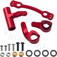 Metal Front Steering Assembly Bellcrank Set for 1/8 Arrma Kraton 6S Typhon Outcast Senton Talion Notorious BLX RC Car Upgrade