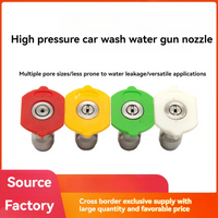 High pressure cleaning vehicle machine spray gun nozzle accessories quick connect quick insert fan-shaped nozzle
