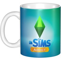DIY Video Game The Sims Plumbob Ceramic Mugs Custom Coffee Cups Creative Gift