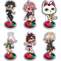 Anime Dandadan Acrylic Stand Model Plate Momo Ken Granny Seiko Aira Jin Fans Keychain Gift Figure Display Fashion Cosplay gifts